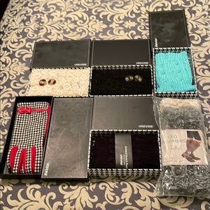 Armani Accessory Set with Gloves and Leg Warmers